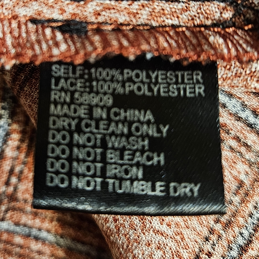 Gianni Bini Red Black Lace Plaid Whimsigoth Business Casual Midi Dress XS - Picture 9 of 16